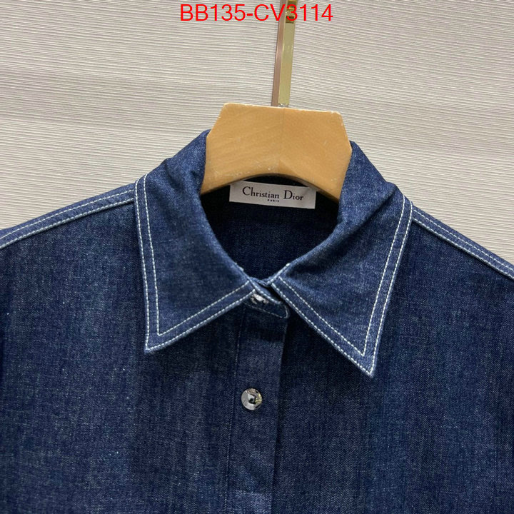 Clothing-Dior what is aaaaa quality ID: CV3114 $: 135USD
