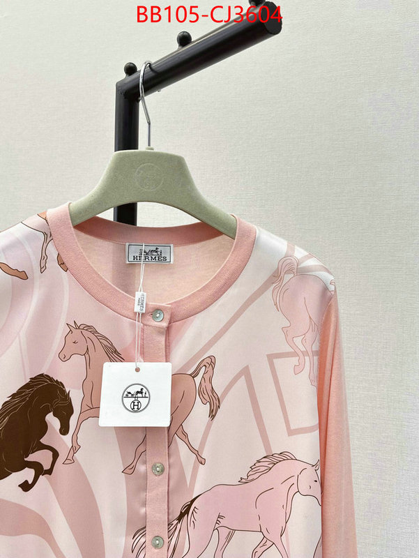 Clothing-Hermes replica 2024 perfect luxury ID: CJ3604 $: 105USD