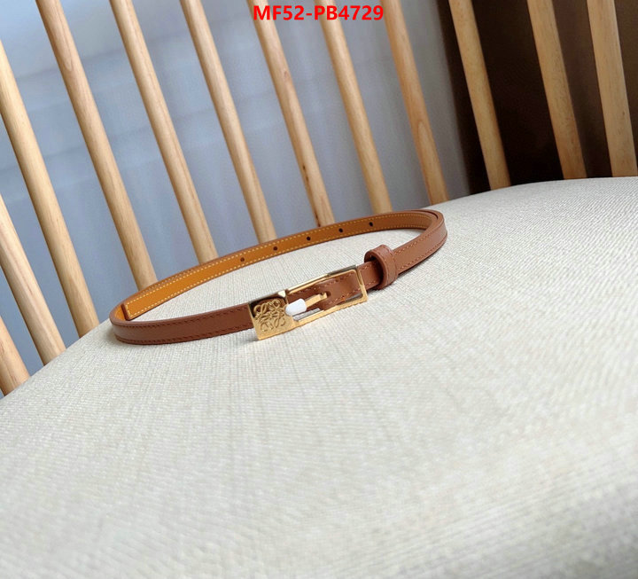 Belts-Loewe wholesale china ID: PB4729 $: 52USD