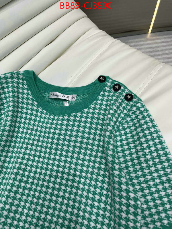 Clothing-Dior where to buy replicas ID: CJ3590 $: 89USD