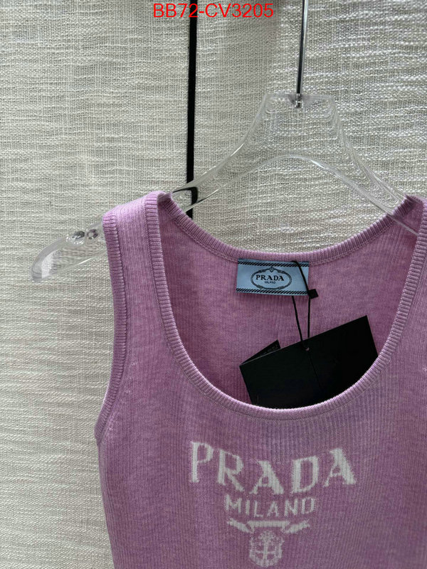 Clothing-Prada shop designer replica ID: CV3205 $: 72USD