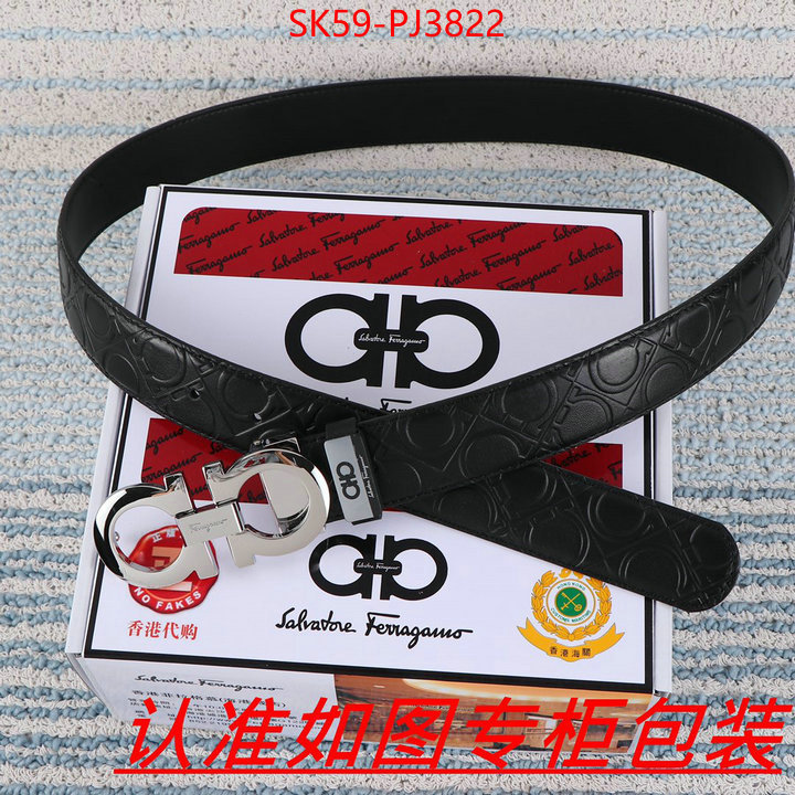 Belts-Ferragamo wholesale designer shop ID: PJ3822 $: 59USD