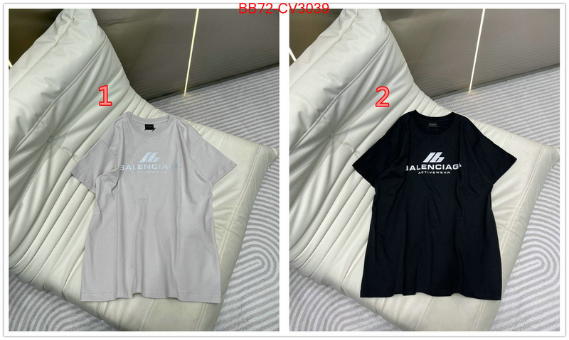 Clothing-Balenciaga new designer replica ID: CV3039 $: 72USD