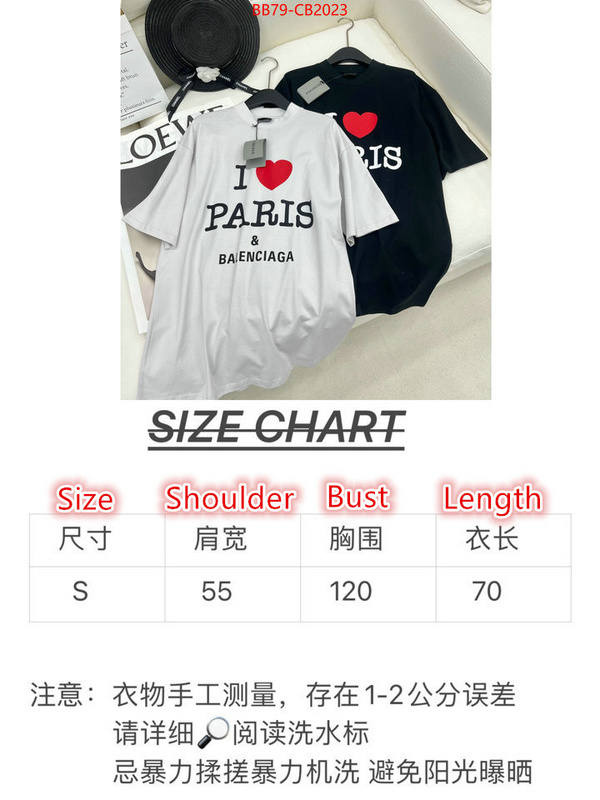 Clothing-Balenciaga copy ID: CB2023 $: 79USD