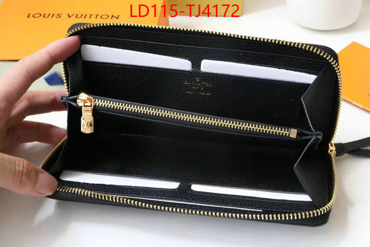 LV Bags(TOP)-Wallet how to find designer replica ID: TJ4172 $: 115USD,