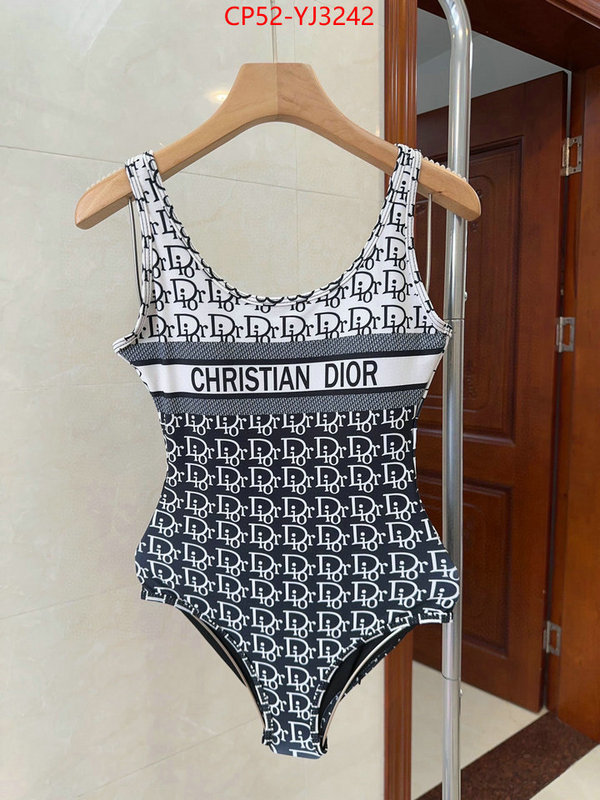 Swimsuit-Dior buying replica ID: YJ3242 $: 52USD