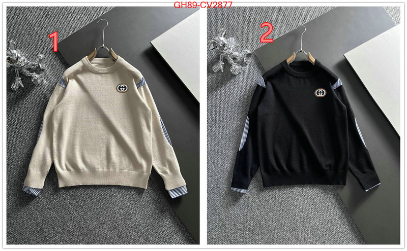 Clothing-Gucci buy luxury 2024 ID: CV2877 $: 89USD