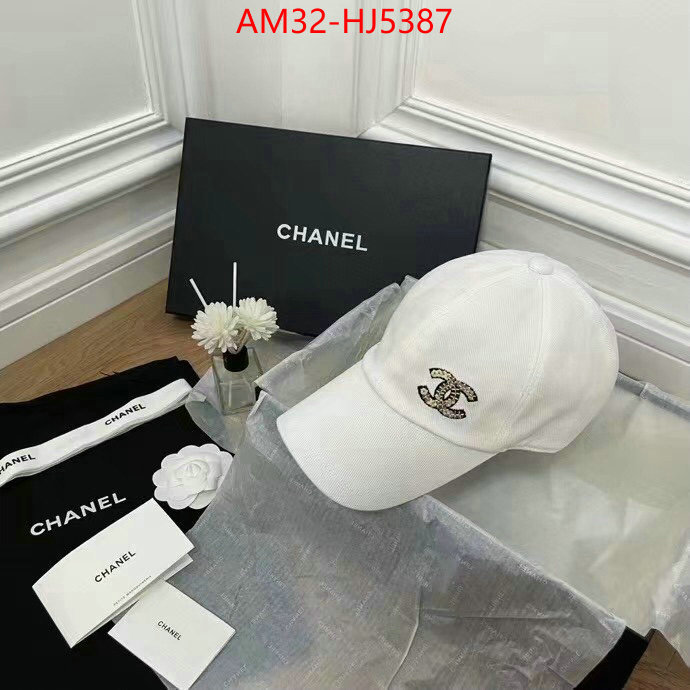 Cap (Hat)-Chanel replica shop ID: HJ5387 $: 32USD