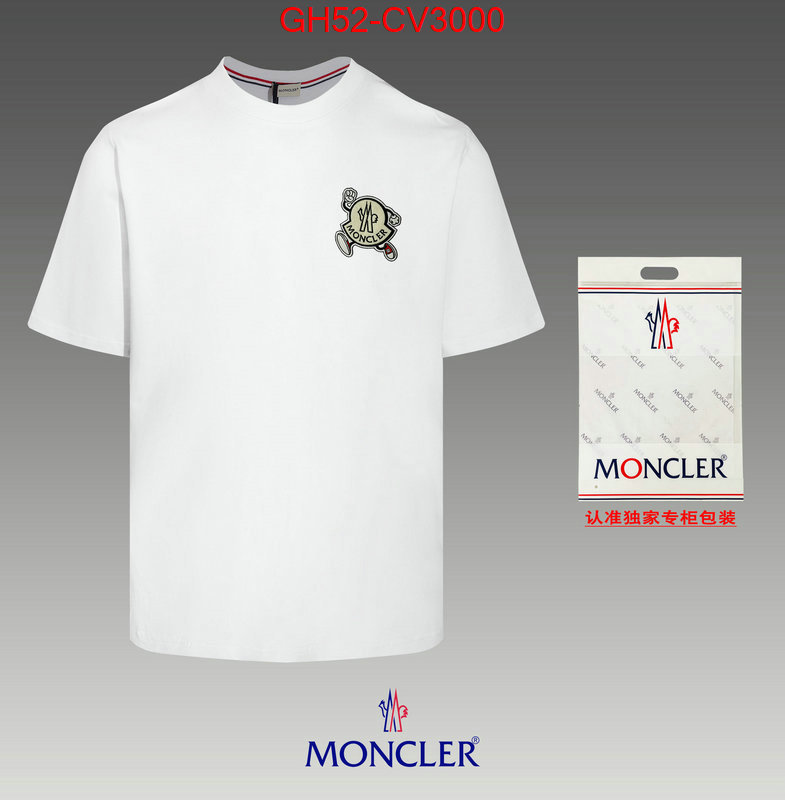 Clothing-Moncler 2024 perfect replica designer ID: CV3000 $: 52USD