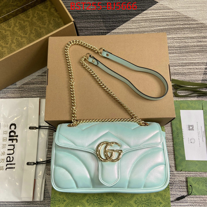 Gucci Bags(TOP)-Marmont top quality replica ID: BJ5666 $: 255USD,