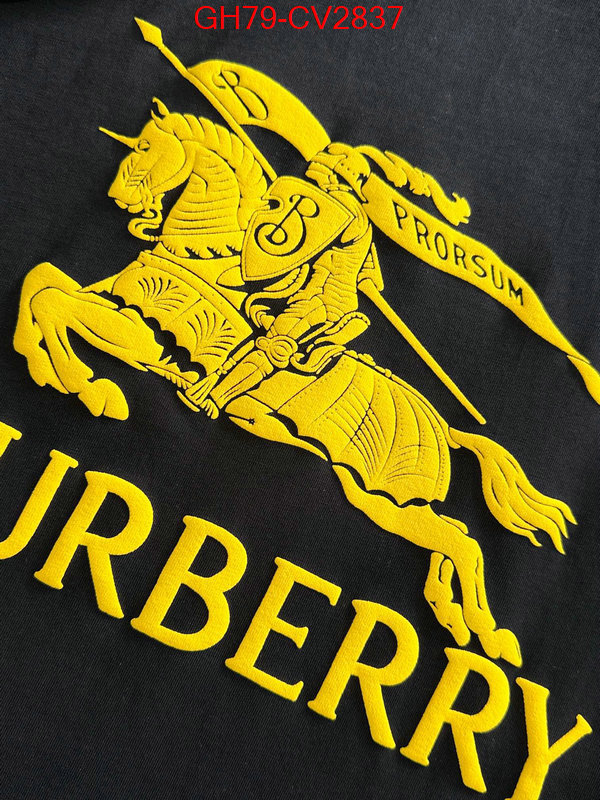 Clothing-Burberry customize the best replica ID: CV2837 $: 79USD