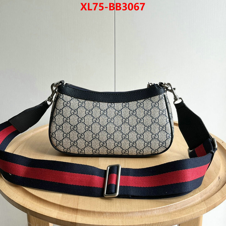 Gucci Bags(4A)-Crossbody- best like ID: BB3067 $: 75USD,