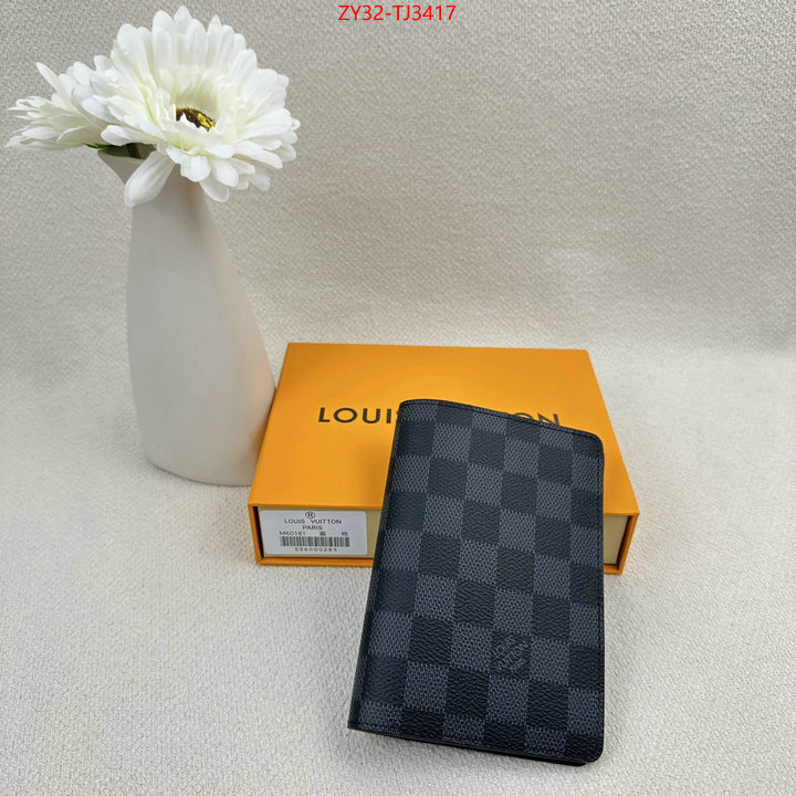 LV Bags(4A)-Wallet replicas buy special ID: TJ3417 $: 32USD,