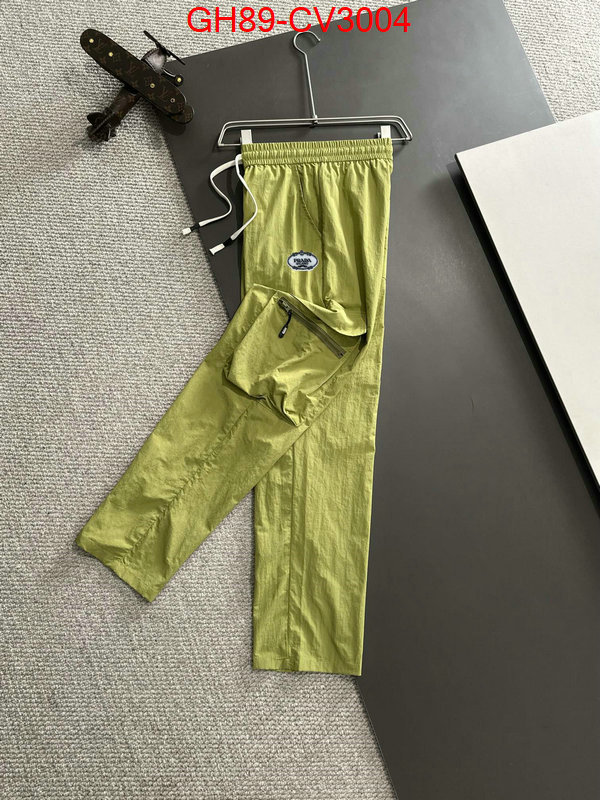 Clothing-Prada high quality designer replica ID: CV3004 $: 89USD