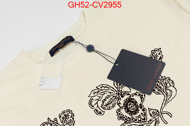 Clothing-LV best wholesale replica ID: CV2955 $: 52USD