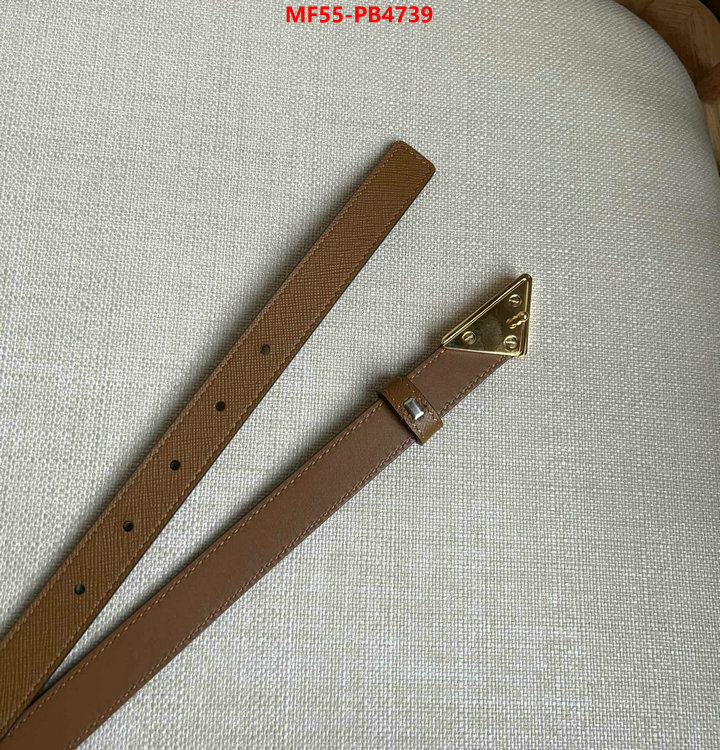 Belts-Prada 1:1 replica ID: PB4739 $: 55USD