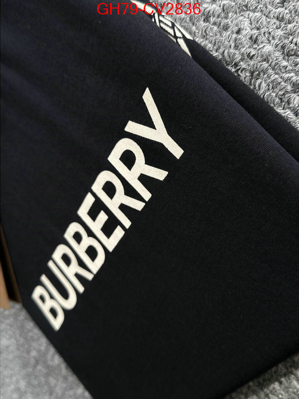 Clothing-Burberry fake aaaaa ID: CV2836 $: 79USD