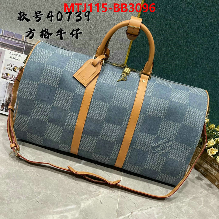 LV Bags(4A)-Keepall BandouliRe 45-50- aaaaa replica ID: BB3096 $: 115USD,