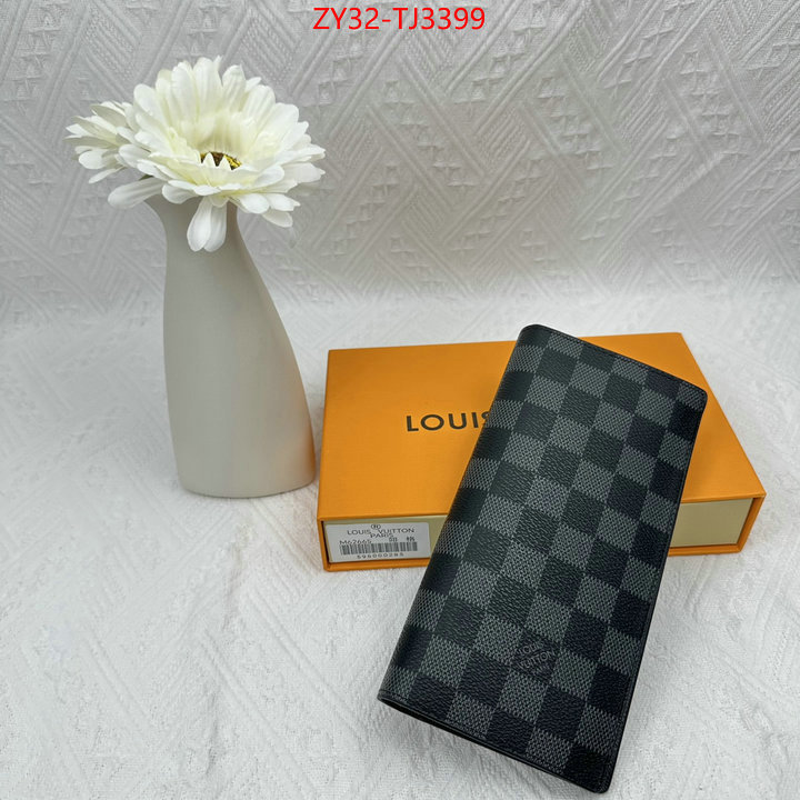 LV Bags(4A)-Wallet what's the best to buy replica ID: TJ3399 $: 32USD,