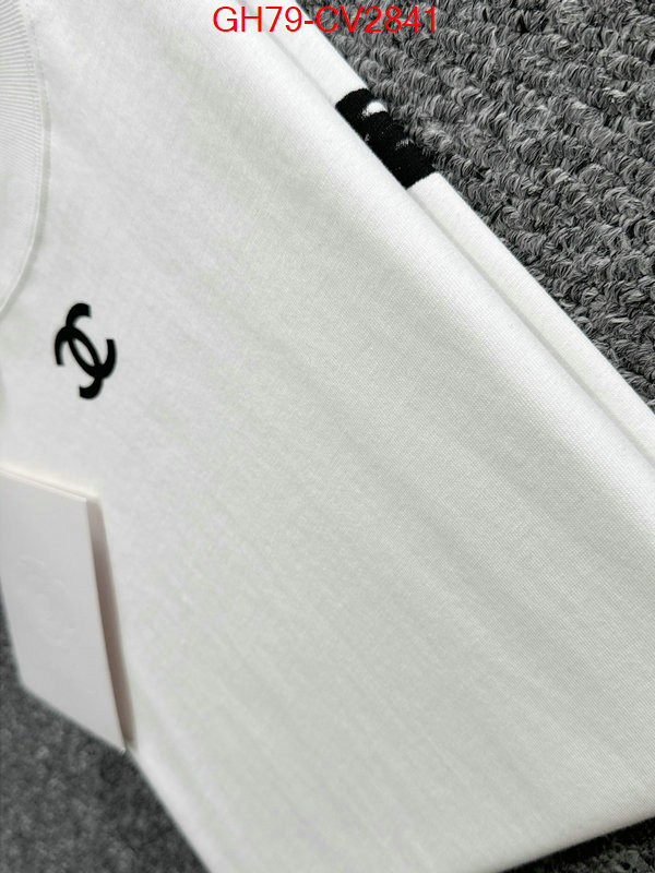 Clothing-Chanel designer wholesale replica ID: CV2841 $: 79USD