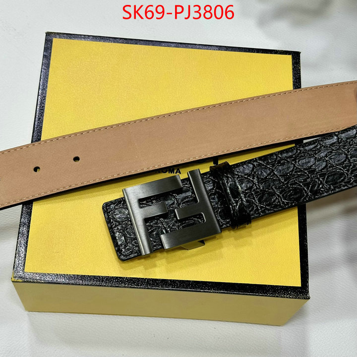 Belts-Fendi best quality designer ID: PJ3806 $: 69USD