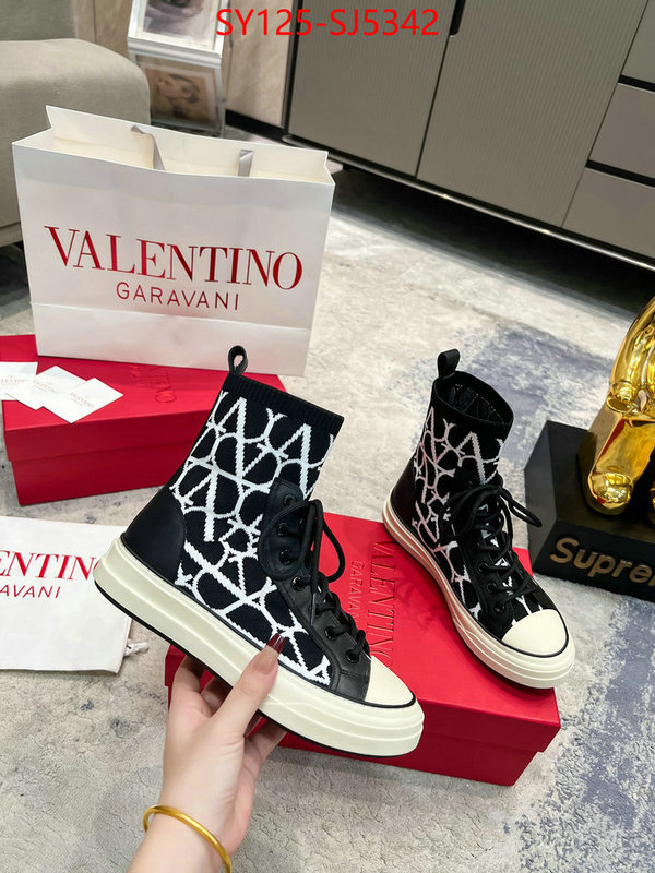 Women Shoes-Valentino buy luxury 2024 ID: SJ5342 $: 125USD