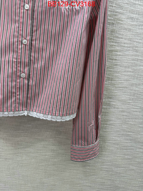 Clothing-MIU MIU replica 1:1 high quality ID: CV3168 $: 129USD