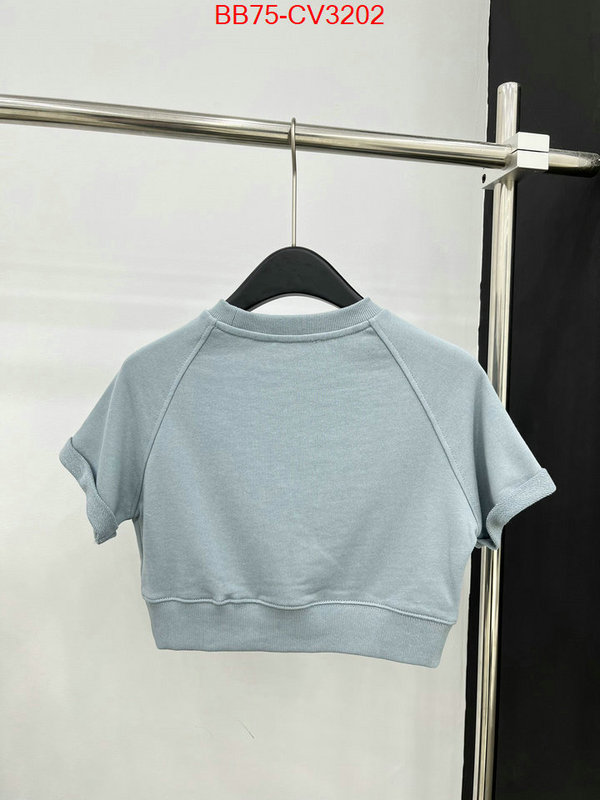 Clothing-Prada highest quality replica ID: CV3202 $: 75USD