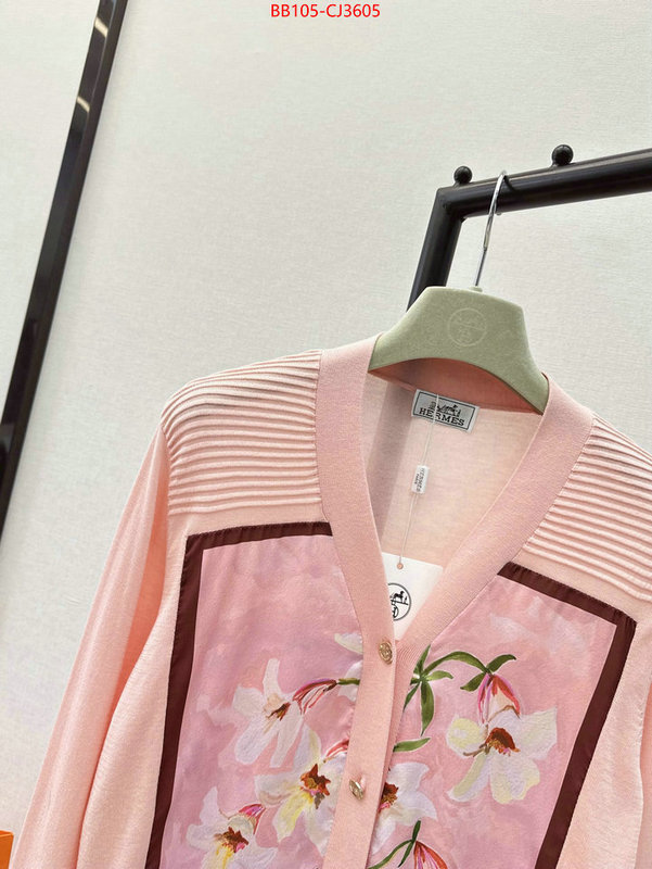 Clothing-Hermes best quality fake ID: CJ3605 $: 105USD