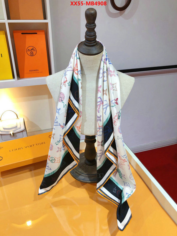 Scarf-LV best quality fake ID: MB4908 $: 55USD