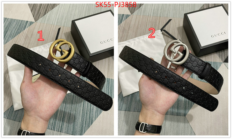 Belts-Gucci fake aaaaa ID: PJ3858 $: 55USD
