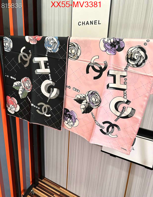 Scarf-Chanel shop designer ID: MV3381 $: 55USD