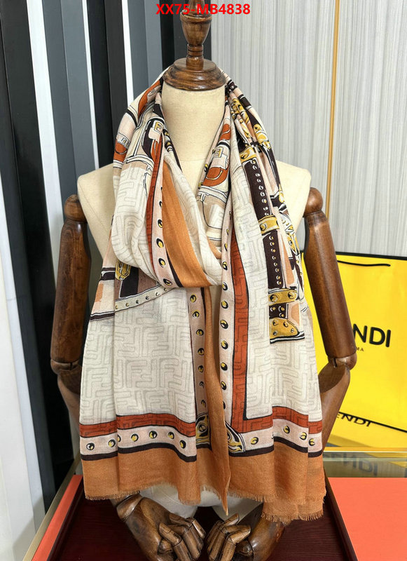 Scarf-Fendi top quality fake ID: MB4838 $: 75USD