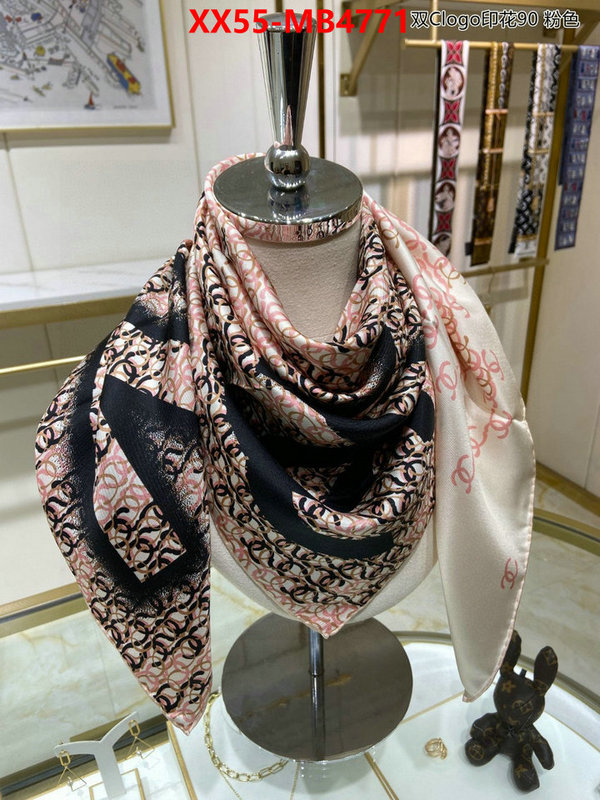 Scarf-Chanel cheap wholesale ID: MB4771 $: 55USD