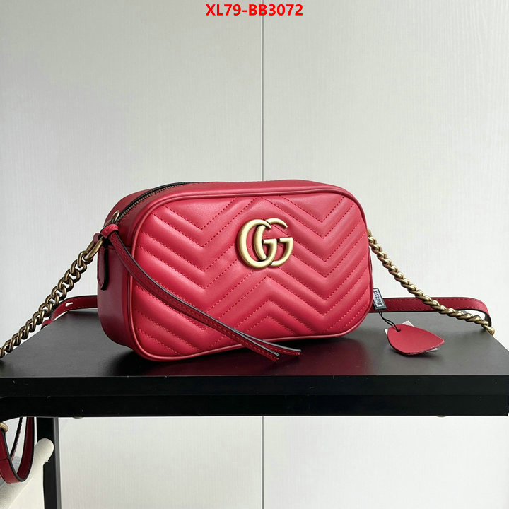 Gucci Bags(4A)-Marmont high quality designer replica ID: BB3072 $: 79USD,