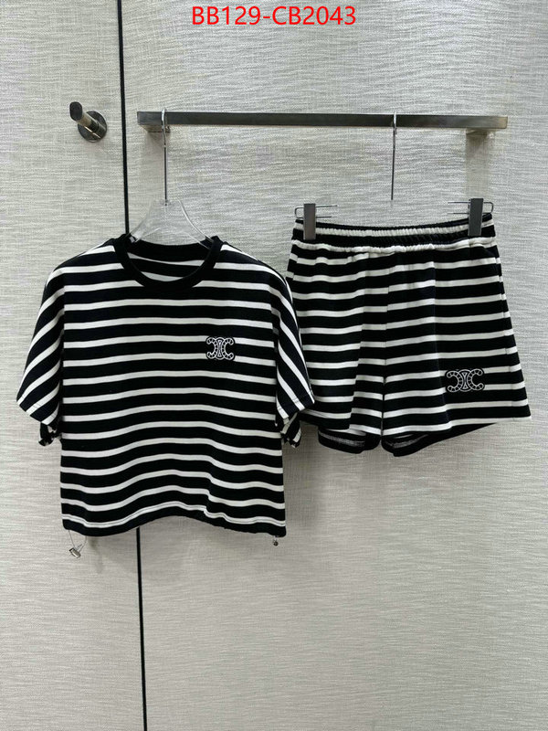 Clothing-Celine best knockoff ID: CB2043 $: 129USD