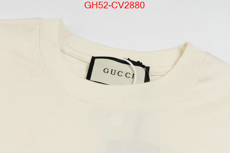 Clothing-Gucci for sale cheap now ID: CV2880 $: 52USD
