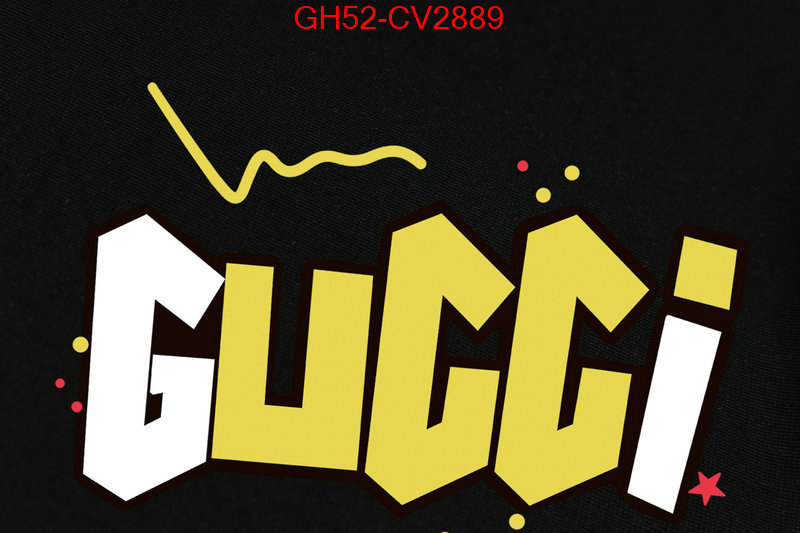 Clothing-Gucci luxury ID: CV2889 $: 52USD