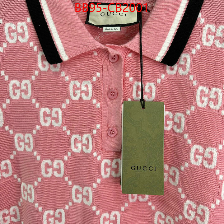 Clothing-Gucci buy top high quality replica ID: CB2001 $: 95USD