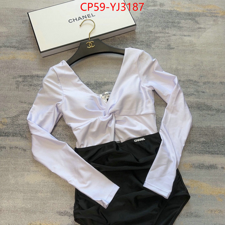 Swimsuit-Chanel 1:1 replica wholesale ID: YJ3187 $: 59USD
