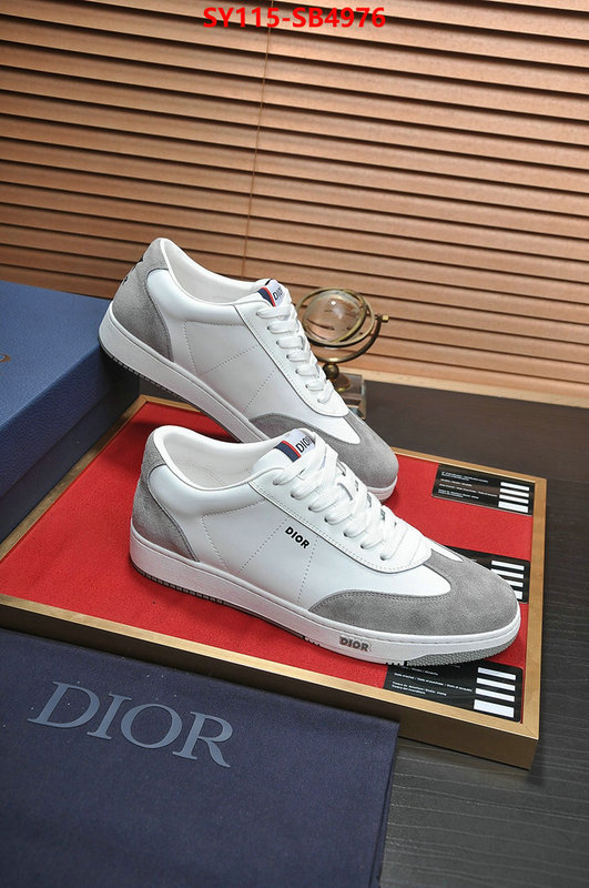 Men shoes-Dior practical and versatile replica designer ID: SB4976 $: 115USD