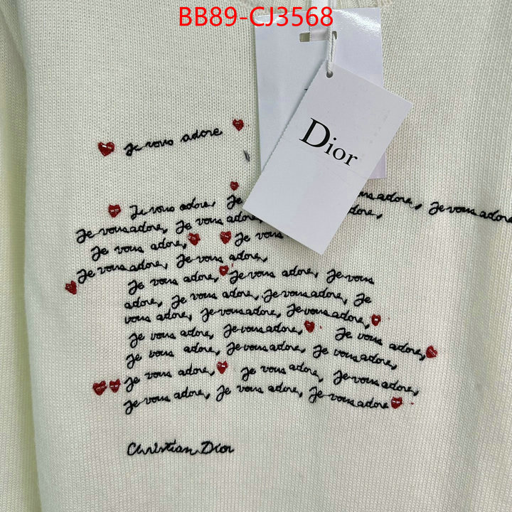 Clothing-Dior best like ID: CJ3568 $: 89USD