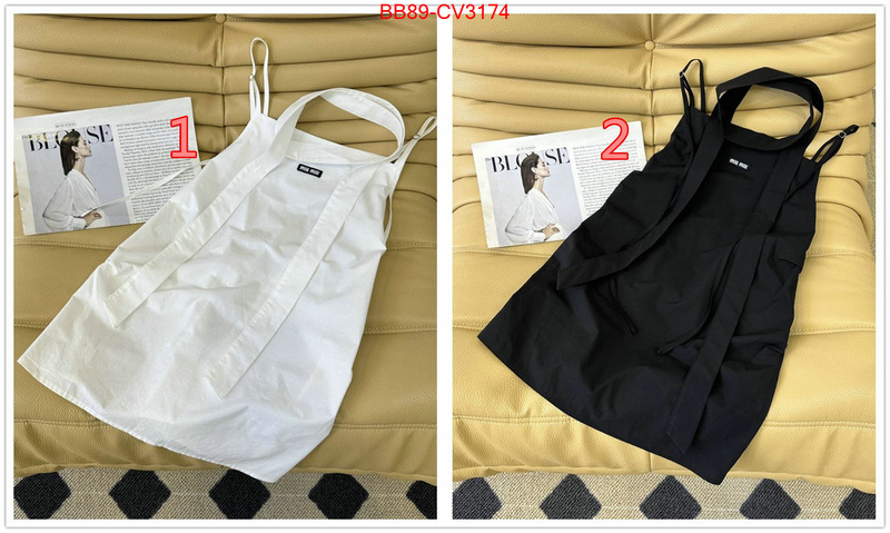 Clothing-MIU MIU can you buy replica ID: CV3174 $: 89USD