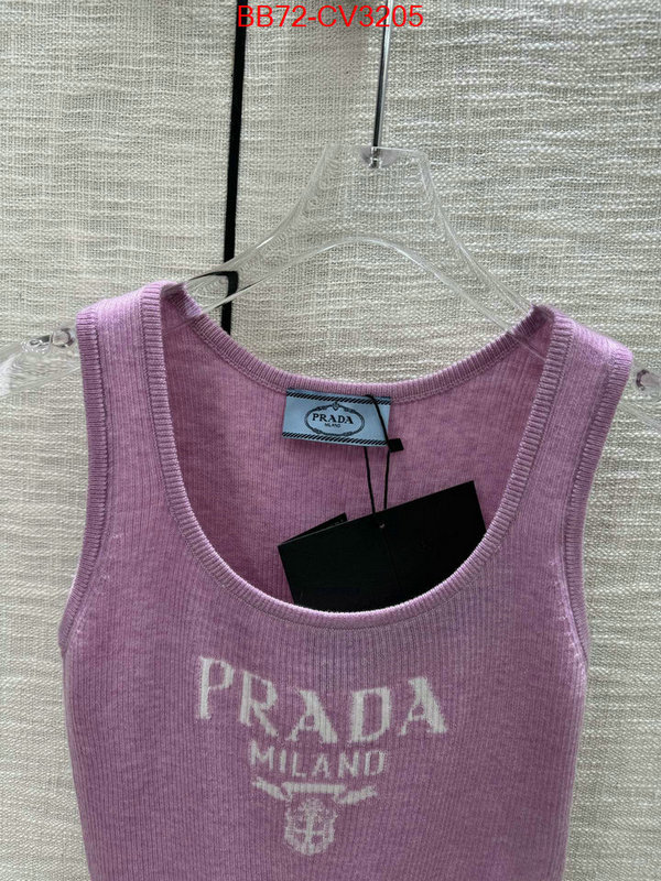 Clothing-Prada shop designer replica ID: CV3205 $: 72USD