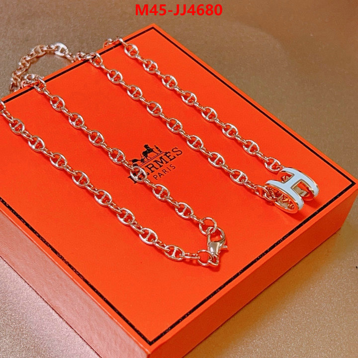 Jewelry-Hermes the highest quality fake ID: JJ4680 $: 45USD