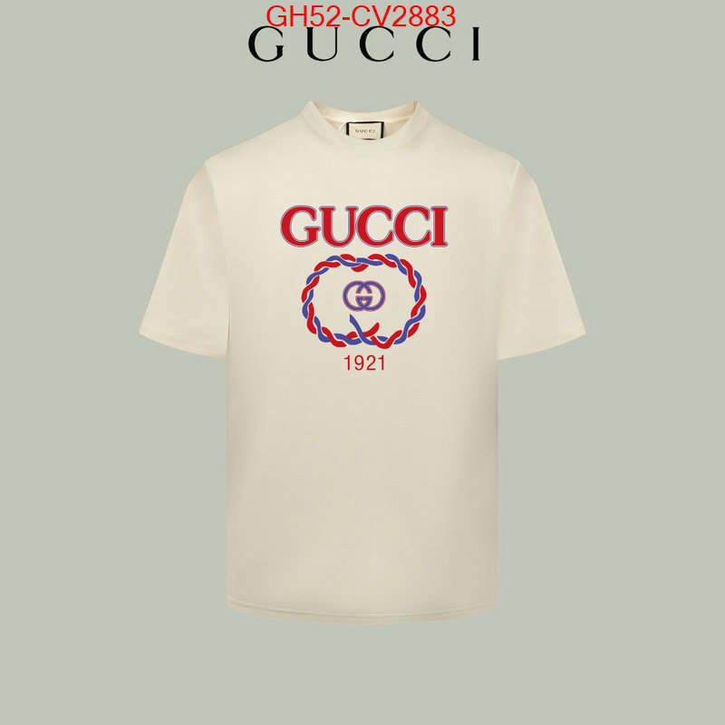 Clothing-Gucci 2024 aaaaa replica customize ID: CV2883 $: 52USD