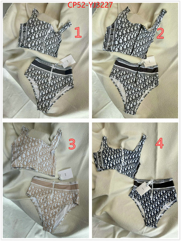 Swimsuit-Dior 2024 perfect replica designer ID: YJ3227 $: 52USD