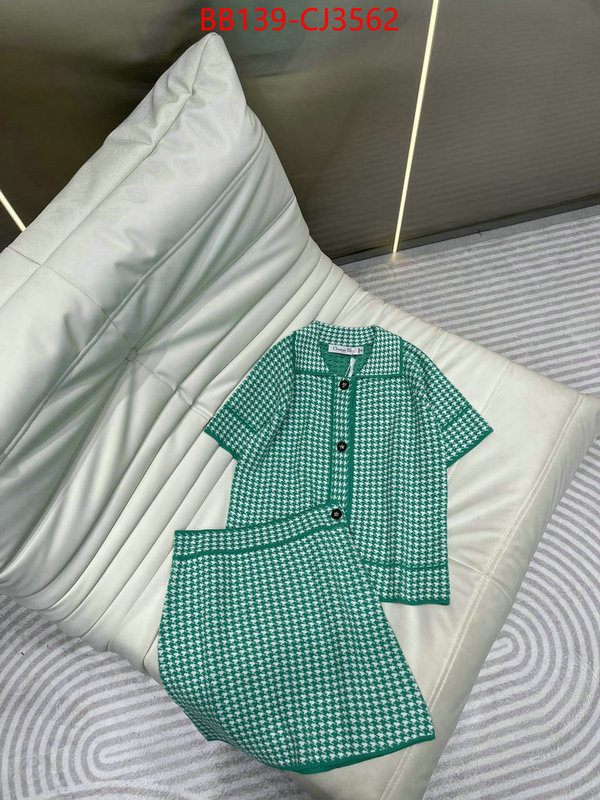 Clothing-Dior luxury fashion replica designers ID: CJ3562 $: 139USD