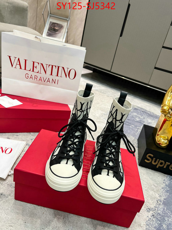 Women Shoes-Valentino buy luxury 2024 ID: SJ5342 $: 125USD