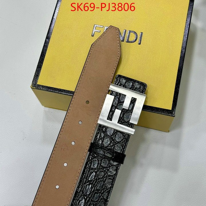 Belts-Fendi best quality designer ID: PJ3806 $: 69USD